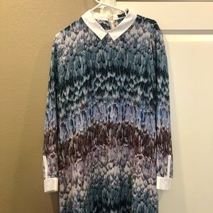 BCBG MaxAzria Twiggy Collar Dress